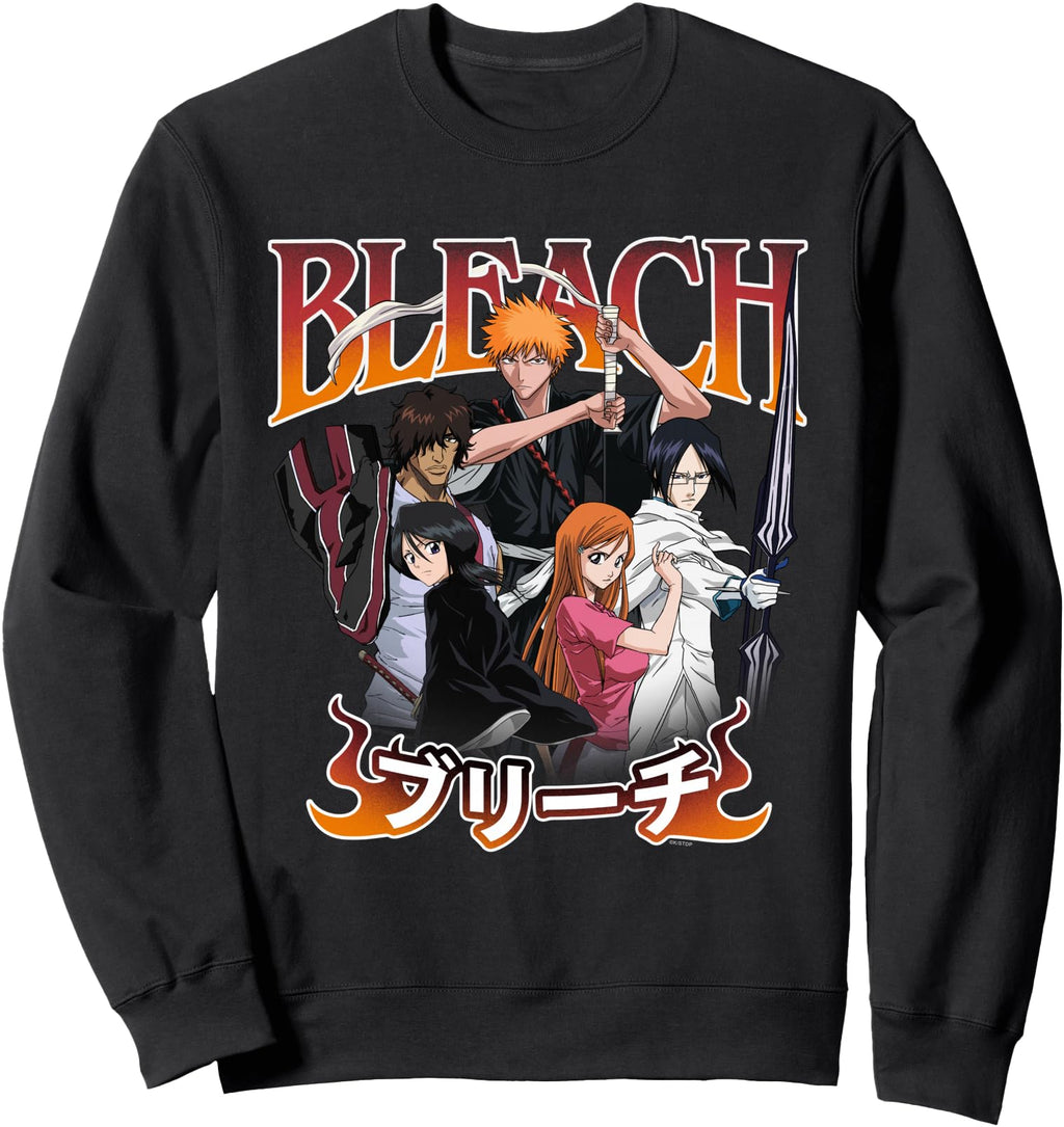 Exclusive Bleach Team Ichigo And Ombre Sweatshirt - Graphic Print Unisex - T-Shirt, Sweatshirt, Hoodie