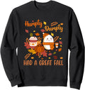 Humpty Dumpty Had Great Fall Happy Hoodie - Aesthetic Graphic Unisex - T-Shirt, Sweatshirt, Hoodie