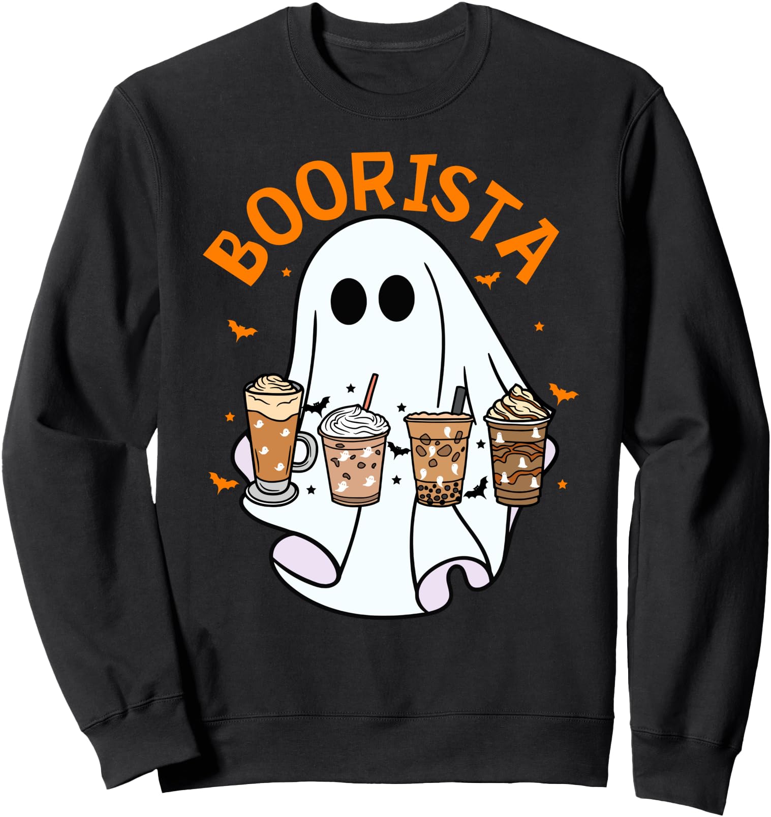 Authentic Boorista Barista Ghost Coffee T-Shirt - Streetwear Style Unisex - T-Shirt, Sweatshirt, Hoodie