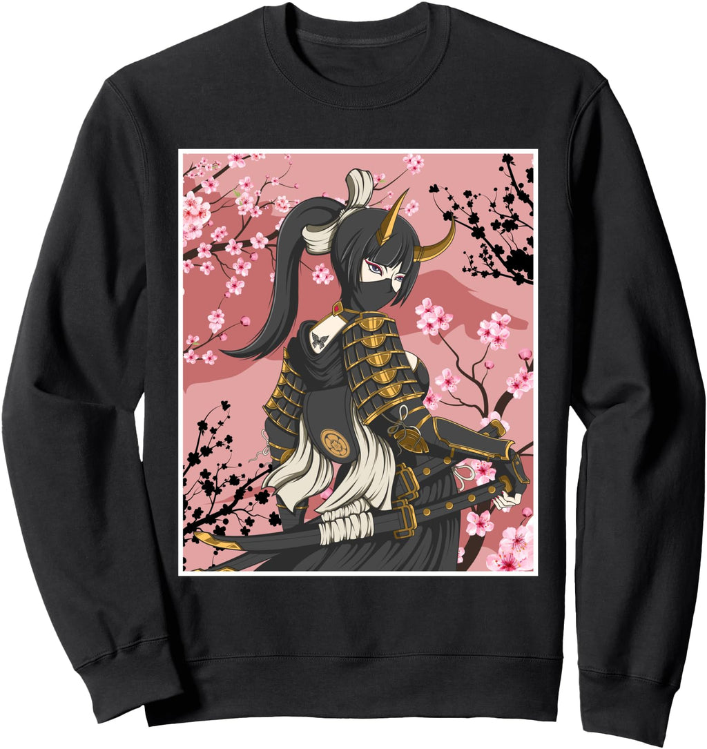 Exclusive Japanese Samurai Warriors Sweatshirt - Graphic Print Men Women - T-Shirt, Sweatshirt, Hoodie