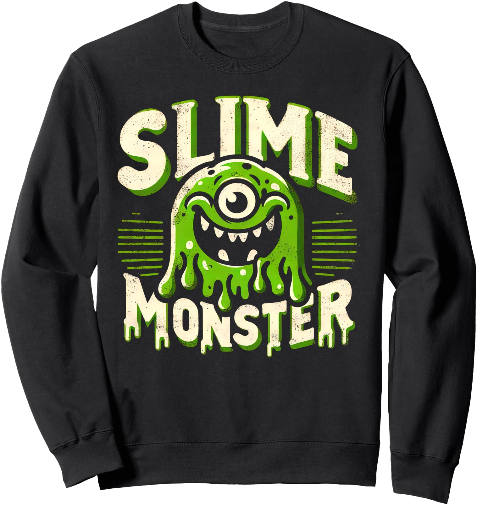 Authentic Slime Monster Fans Sweatshirt - Aesthetic Graphic Men Women - T-Shirt, Sweatshirt, Hoodie