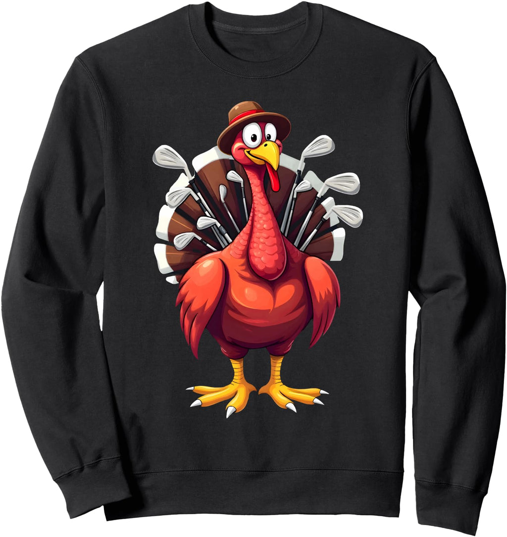Original Thanksgiving Golf Player T-Shirt - Custom Art Print for Adults - T-Shirt, Sweatshirt, Hoodie