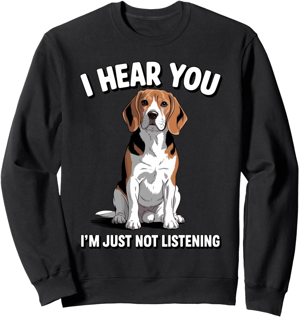 Exclusive Beagle Dog Themed Beagle Hoodie - Casual Everyday Wear Unisex - T-Shirt, Sweatshirt, Hoodie