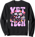 Groovy Vet Tech Veterinary Technician T-Shirt - Trendy Graphic Men Women - T-Shirt, Sweatshirt, Hoodie