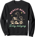 Really Busy Dilly Dallying Goose T-Shirt - Streetwear Style for Adults - T-Shirt, Sweatshirt, Hoodie