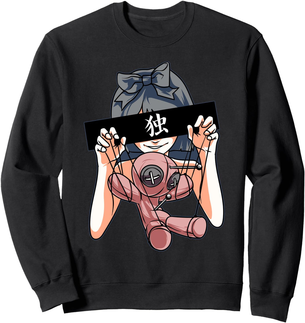 Horror Nu Goth Sad Aesthetic Creepy Hoodie - Fun Novelty Design Unisex - T-Shirt, Sweatshirt, Hoodie