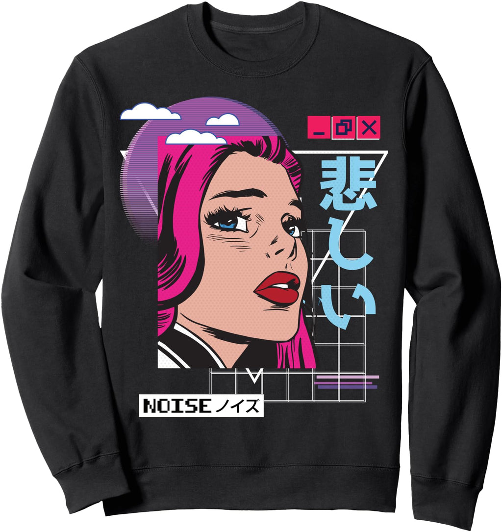 Exclusive Vaporwave Kawaii Aesthetic T-Shirt - Streetwear Style for Adults - T-Shirt, Sweatshirt, Hoodie