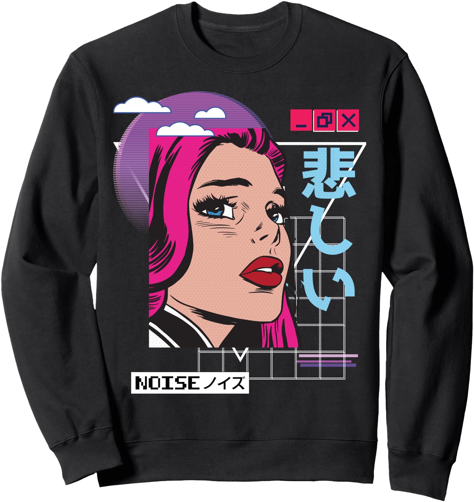 Exclusive Vaporwave Kawaii Aesthetic T-Shirt - Streetwear Style for Adults - T-Shirt, Sweatshirt, Hoodie