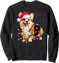Handcrafted Corgi Dog Tree Pet Sweatshirt - Minimalist Print for Adults - T-Shirt, Sweatshirt, Hoodie