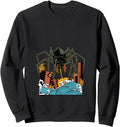 Big Spider Japanese Giant Kaiju Spider Sweatshirt - Graphic Print Unisex - T-Shirt, Sweatshirt, Hoodie