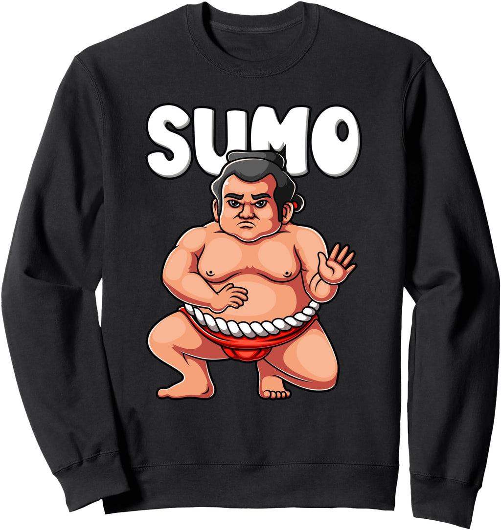 Sumo Japanese Sumo Wrestling Artist Hoodie - Trendy Graphic for Adults - T-Shirt, Sweatshirt, Hoodie