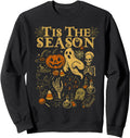 Tis Season Halloween Spooky Season T-Shirt - Minimalist Print for Adults - T-Shirt, Sweatshirt, Hoodie