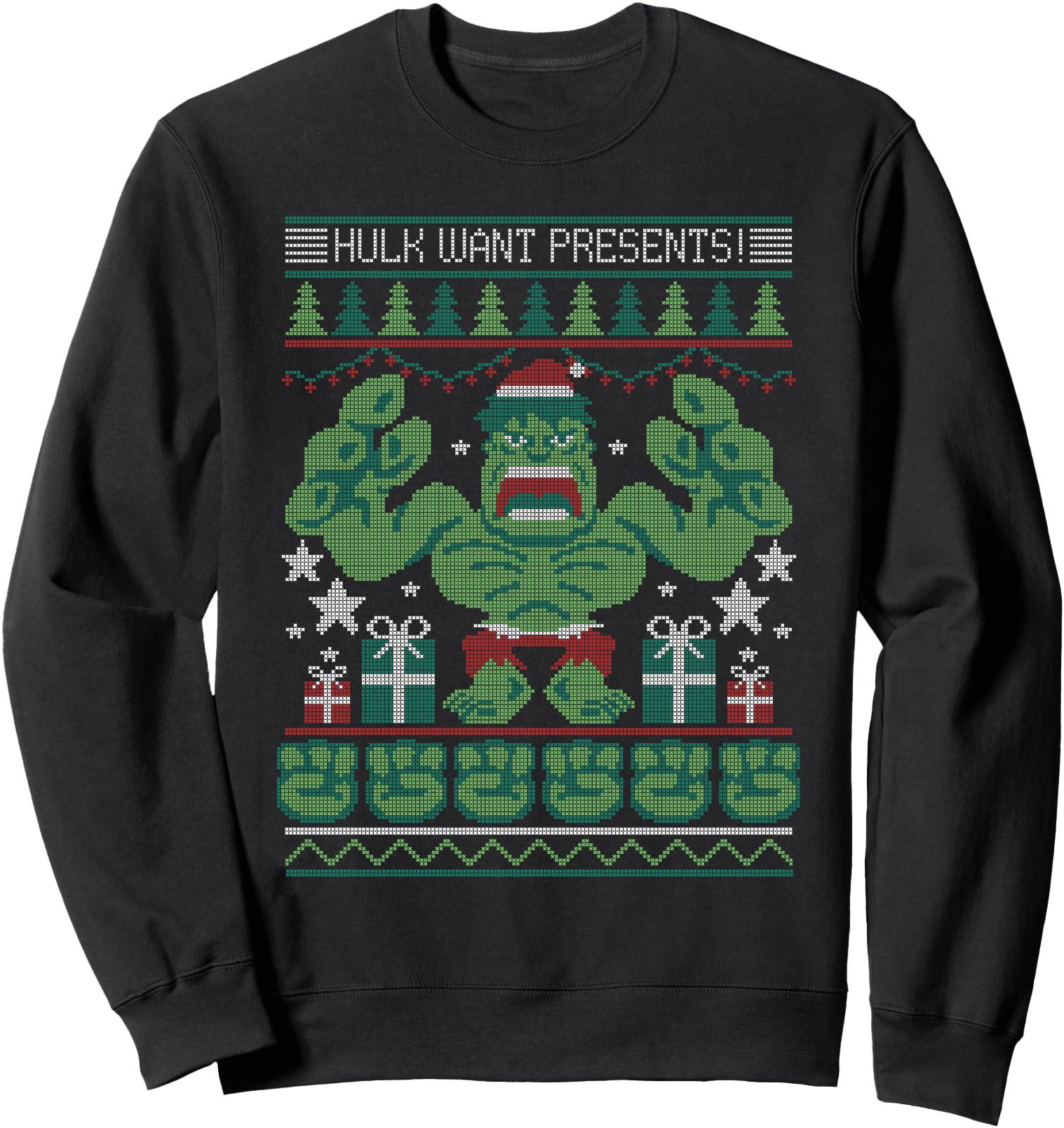 Exclusive Marvel Hulk Wants Presents Hoodie - Streetwear Style Men Women - T-Shirt, Sweatshirt, Hoodie