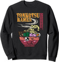 Handcrafted Tonkotsu Ramen Kawaii T-Shirt - Fun Novelty Design Men Women - T-Shirt, Sweatshirt, Hoodie
