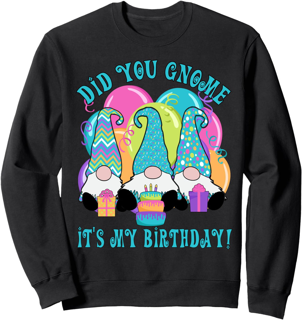 Handcrafted 3 Gnomes Did You Gnome It T-Shirt - Novelty Apparel for Adults - T-Shirt, Sweatshirt, Hoodie