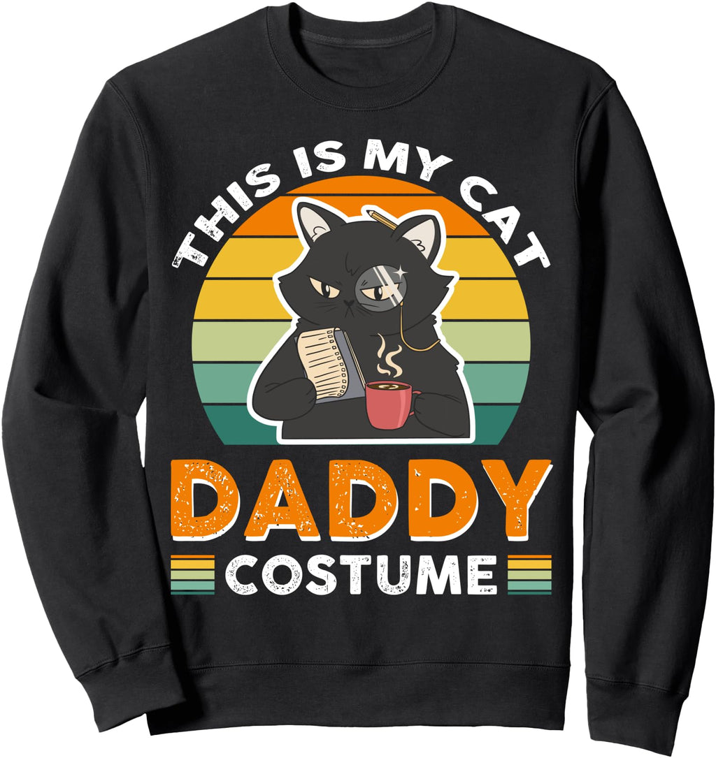 Handcrafted This Is My Cat Sweatshirt - Fun Novelty Design for Adults - T-Shirt, Sweatshirt, Hoodie