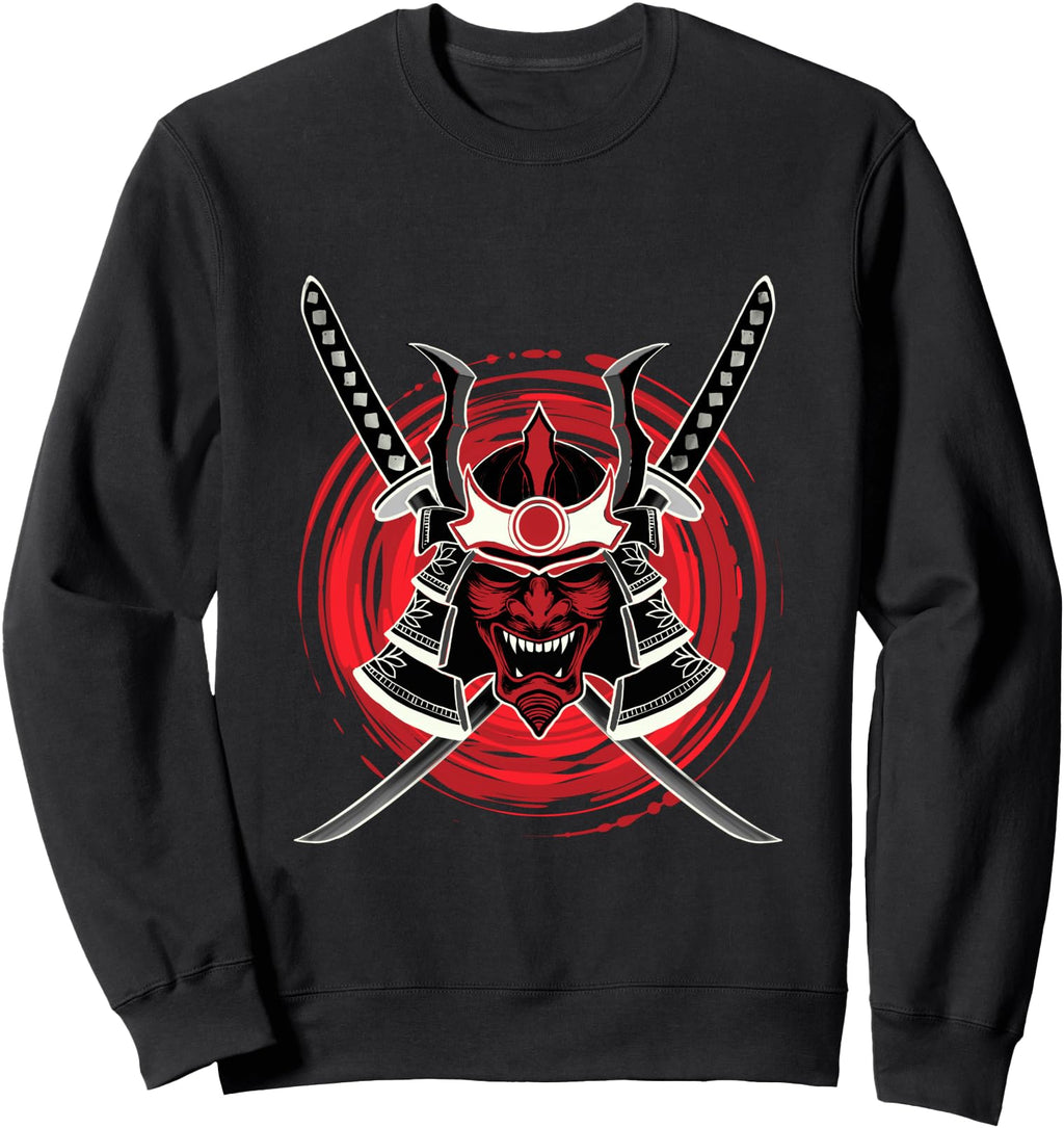 Japanese Samurai Warrior Hoodie - Novelty Apparel Men Women - T-Shirt, Sweatshirt, Hoodie