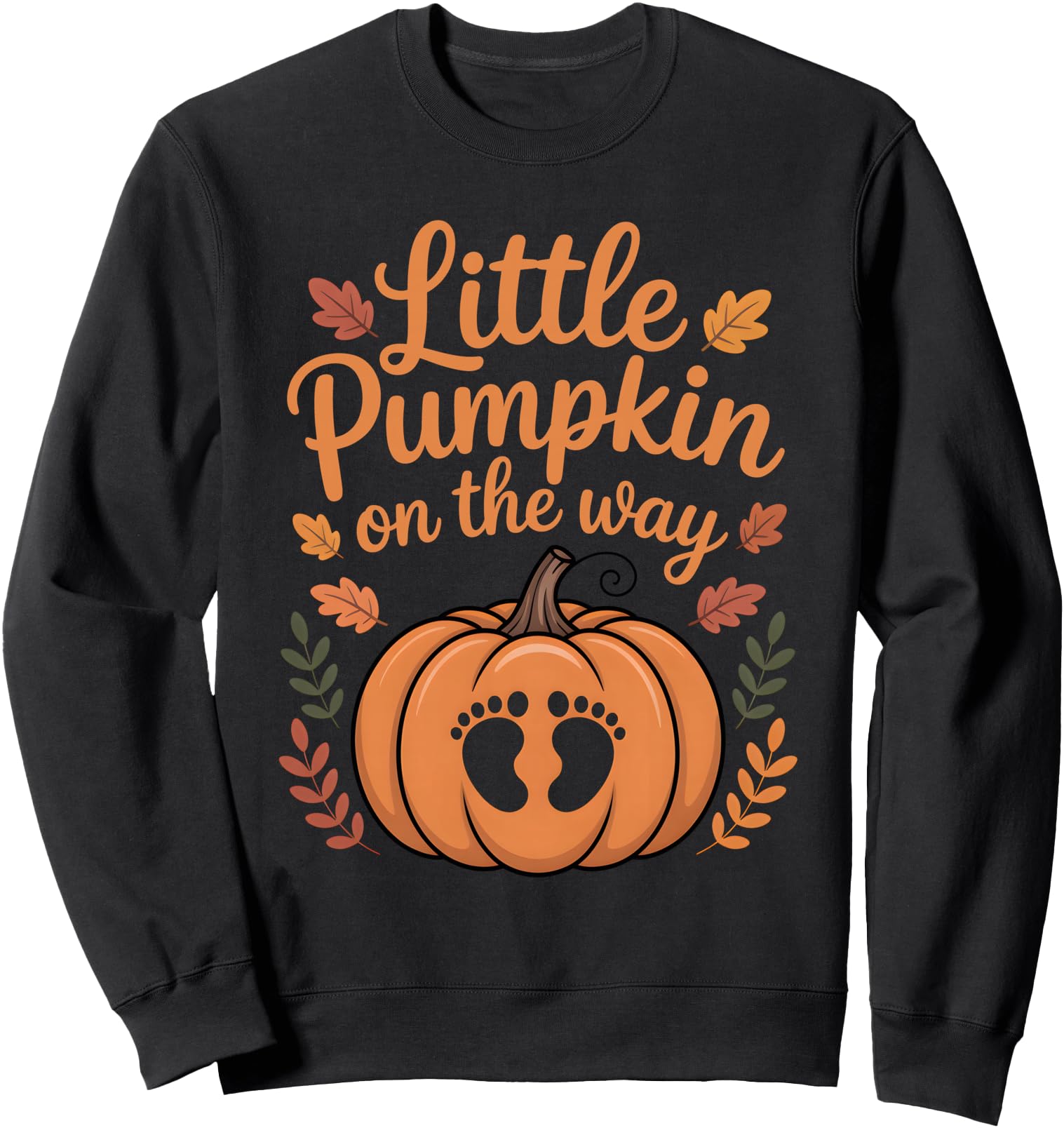 Handcrafted Little Pumpkin Way Sweatshirt - Novelty Apparel Unisex - T-Shirt, Sweatshirt, Hoodie