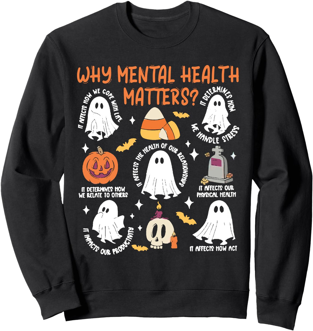 Handcrafted Why Mental Health Matters T-Shirt - Aesthetic Graphic Unisex - T-Shirt, Sweatshirt, Hoodie