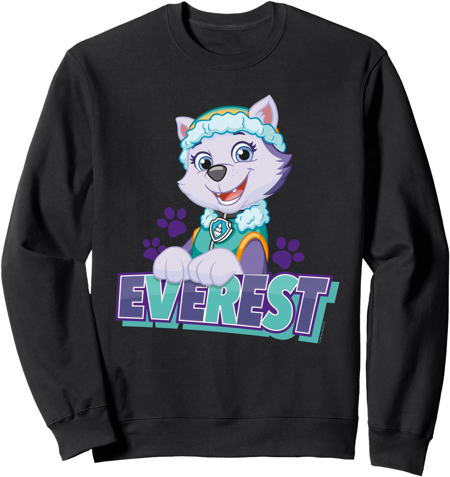 Paw Patrol Everest Artist Sweatshirt - Casual Everyday Wear Men Women - T-Shirt, Sweatshirt, Hoodie