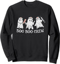 School Er Rn Icu Halloween Ghost Boo T-Shirt - Streetwear Style Men Women - T-Shirt, Sweatshirt, Hoodie