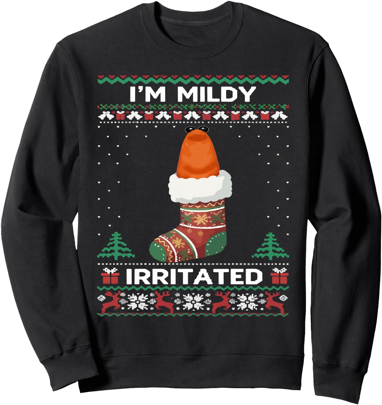I M Mildly Irritated Marcus Worm Viral T-Shirt - Novelty Apparel Unisex - T-Shirt, Sweatshirt, Hoodie