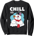 Frosty Snowman Chill Cartoon Rare T-Shirt - Aesthetic Graphic Men Women - T-Shirt, Sweatshirt, Hoodie