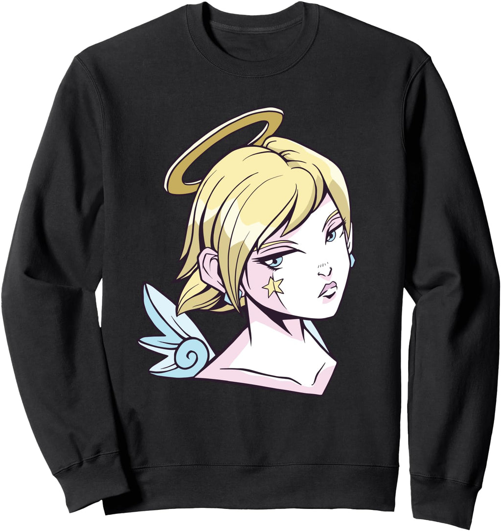 Original Anime Angel Anime Japanese Sweatshirt - Graphic Print for Adults - T-Shirt, Sweatshirt, Hoodie