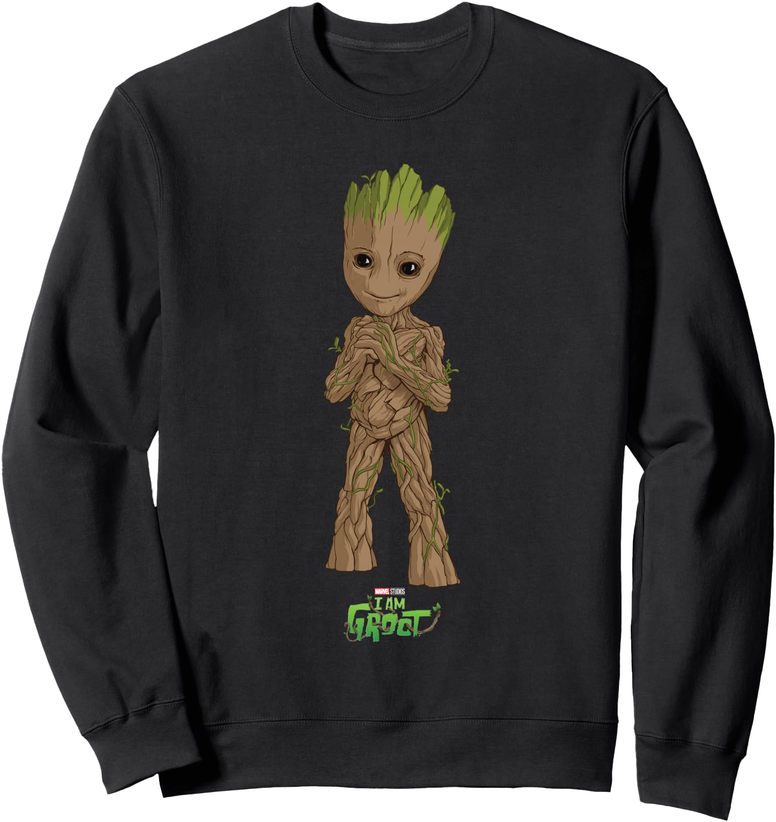 Handcrafted Marvel I Am Groot Super Hoodie - Graphic Print Men Women - T-Shirt, Sweatshirt, Hoodie