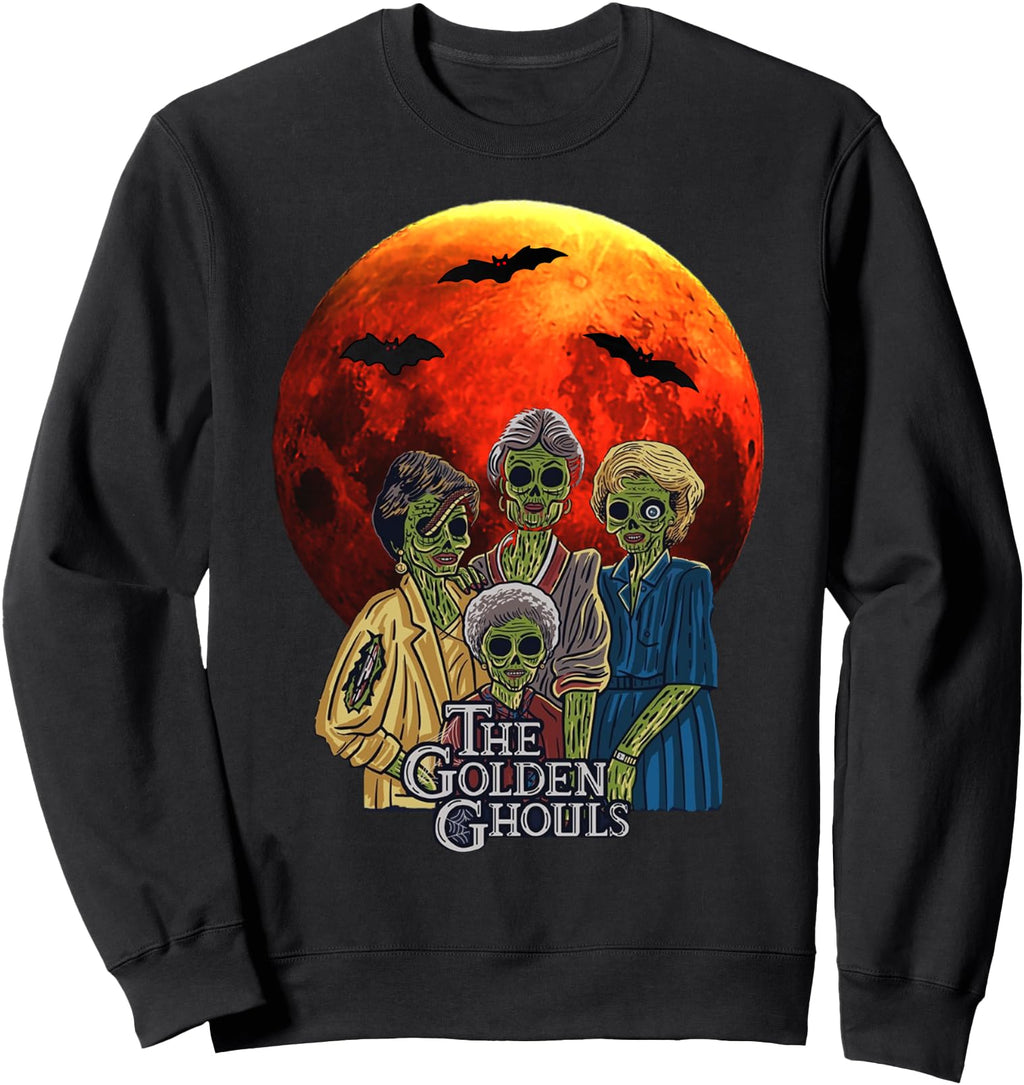 Original Golden Ghouls Custom Halloween Sweatshirt - Unique Graphic Unisex - T-Shirt, Sweatshirt, Hoodie