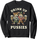 Original Oktoberfest Cat German Hoodie - Casual Everyday Wear for Adults - T-Shirt, Sweatshirt, Hoodie