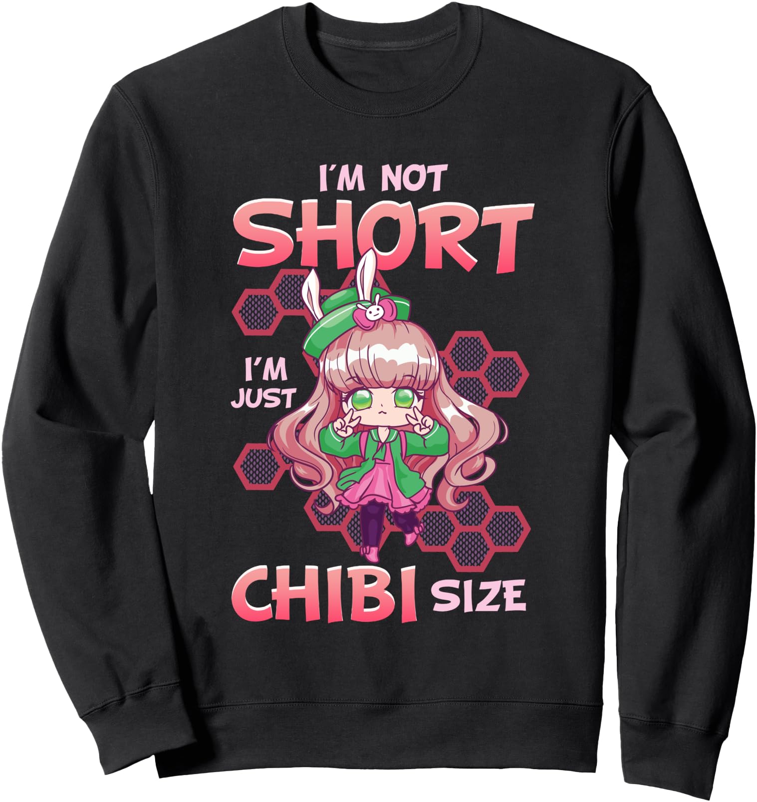 I M Not Short I M Just Chibi T-Shirt - Custom Art Print for Adults - T-Shirt, Sweatshirt, Hoodie