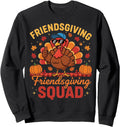 Friends Giving Squad 2025 Turkey T-Shirt - Minimalist Print for Adults - T-Shirt, Sweatshirt, Hoodie