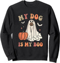 My Dog Is My Boo Spooky Season Ghost T-Shirt - Novelty Apparel Men Women - T-Shirt, Sweatshirt, Hoodie