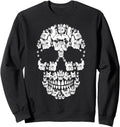 Authentic Skull French Bulldog T-Shirt - Novelty Apparel Men Women - T-Shirt, Sweatshirt, Hoodie