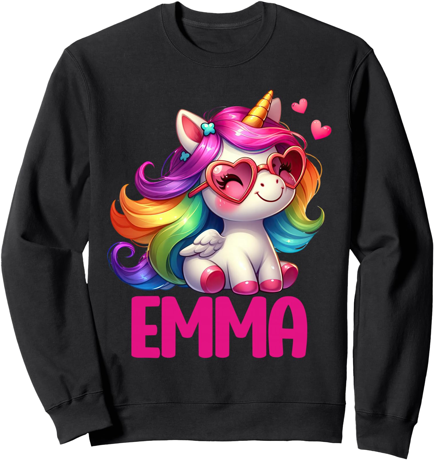 Exclusive Emma Personalized Name Hoodie - Aesthetic Graphic Unisex - T-Shirt, Sweatshirt, Hoodie