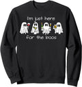 Handcrafted I M Just Here Boos T-Shirt - Fun Novelty Design Unisex - T-Shirt, Sweatshirt, Hoodie