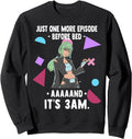 Just One More Episode Before Bad It S 3 Hoodie - Custom Art Print Unisex - T-Shirt, Sweatshirt, Hoodie