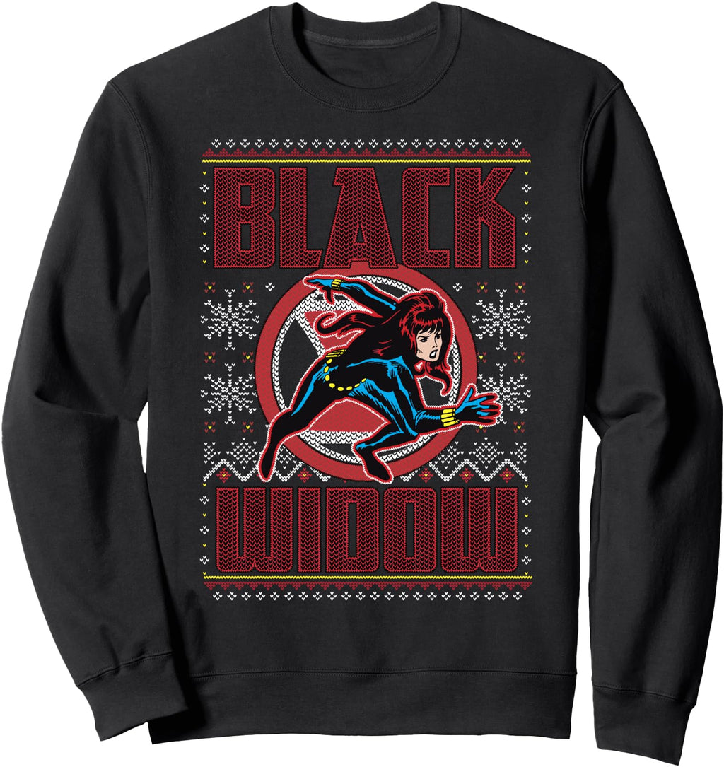 Marvel Black Widow Ugly Exclusive Hoodie - Unique Graphic Men Women - T-Shirt, Sweatshirt, Hoodie