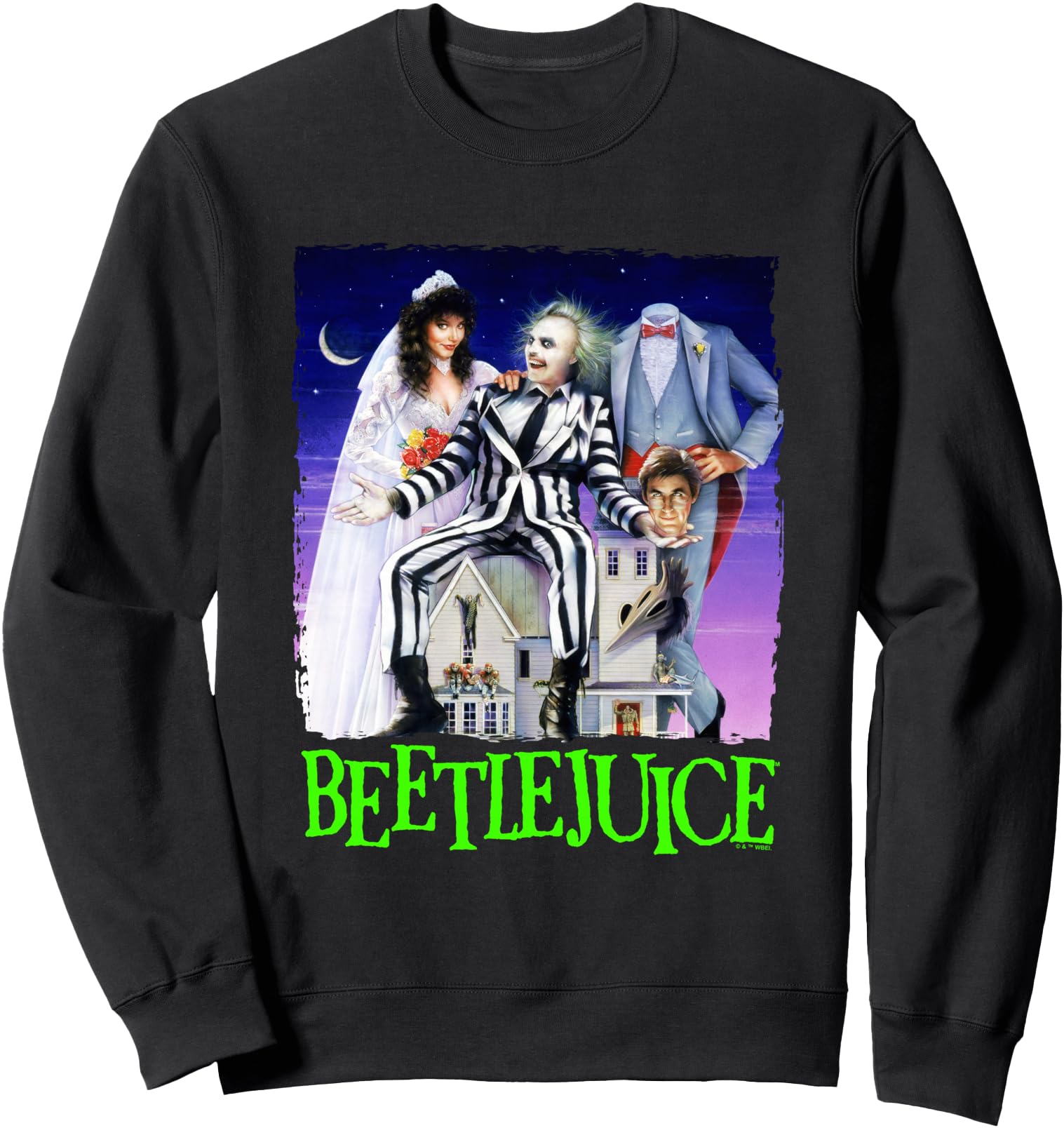Beetlejuice Iconic Group Shot T-Shirt - Streetwear Style Men Women - T-Shirt, Sweatshirt, Hoodie