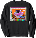 Handcrafted 90S 80S Vaporwave Sweatshirt - Unique Graphic Men Women - T-Shirt, Sweatshirt, Hoodie
