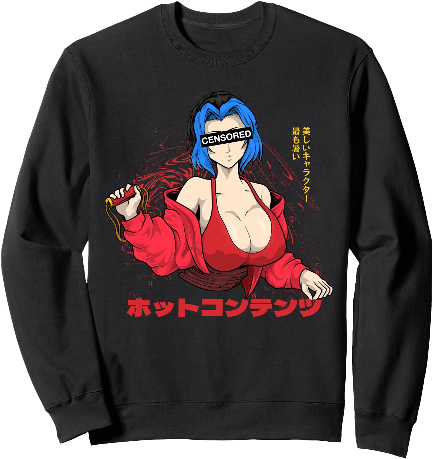 Authentic Japanese Hot Anime Sweatshirt - Casual Everyday Wear Men Women - T-Shirt, Sweatshirt, Hoodie