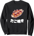 Authentic Takoyaki Octopus Balls Hoodie - Unique Graphic for Adults - T-Shirt, Sweatshirt, Hoodie