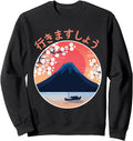 Let S Go To Japan Fuji Yama Sweatshirt - Casual Everyday Wear Men Women - T-Shirt, Sweatshirt, Hoodie