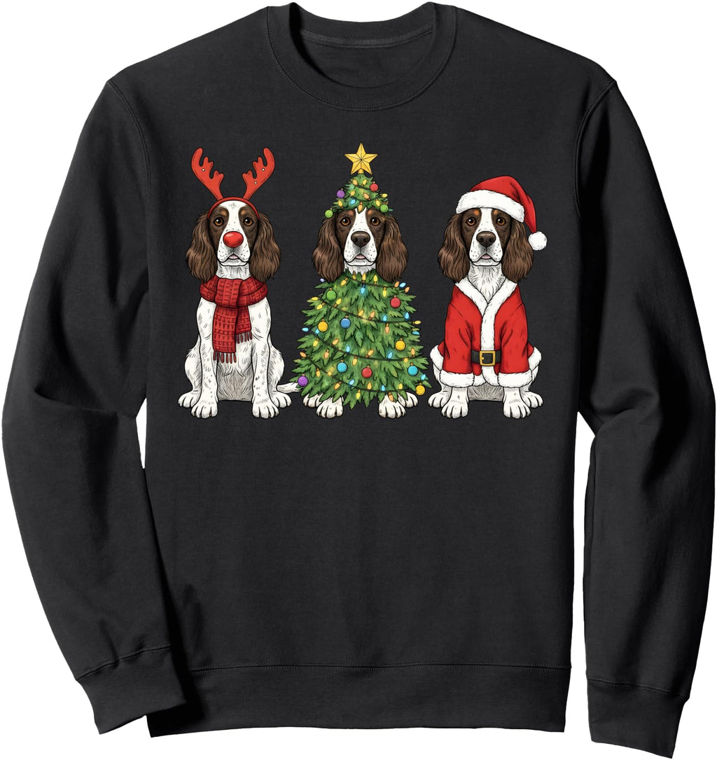 Authentic English Springer Spaniel Sweatshirt - Fun Novelty Design Unisex - T-Shirt, Sweatshirt, Hoodie