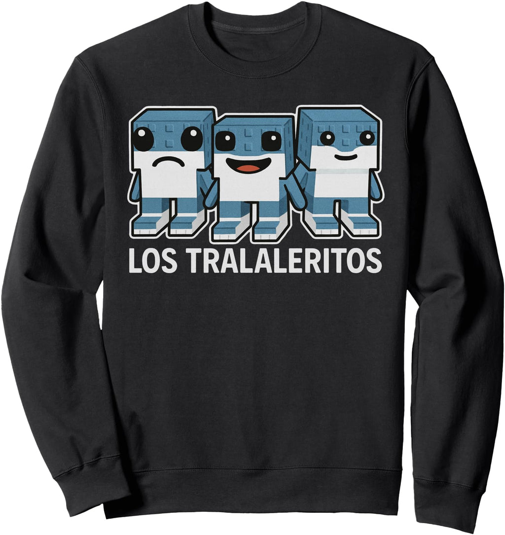 Handcrafted Los Tralaleritos Brainrot Teen Hoodie - Trendy Graphic Unisex - T-Shirt, Sweatshirt, Hoodie
