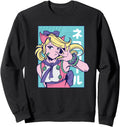 Anime Japanese Blonde Bandage Face Hoodie - Fun Novelty Design Men Women - T-Shirt, Sweatshirt, Hoodie
