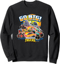 Authentic Hot Wheels Monster Sweatshirt - Custom Art Print for Adults - T-Shirt, Sweatshirt, Hoodie