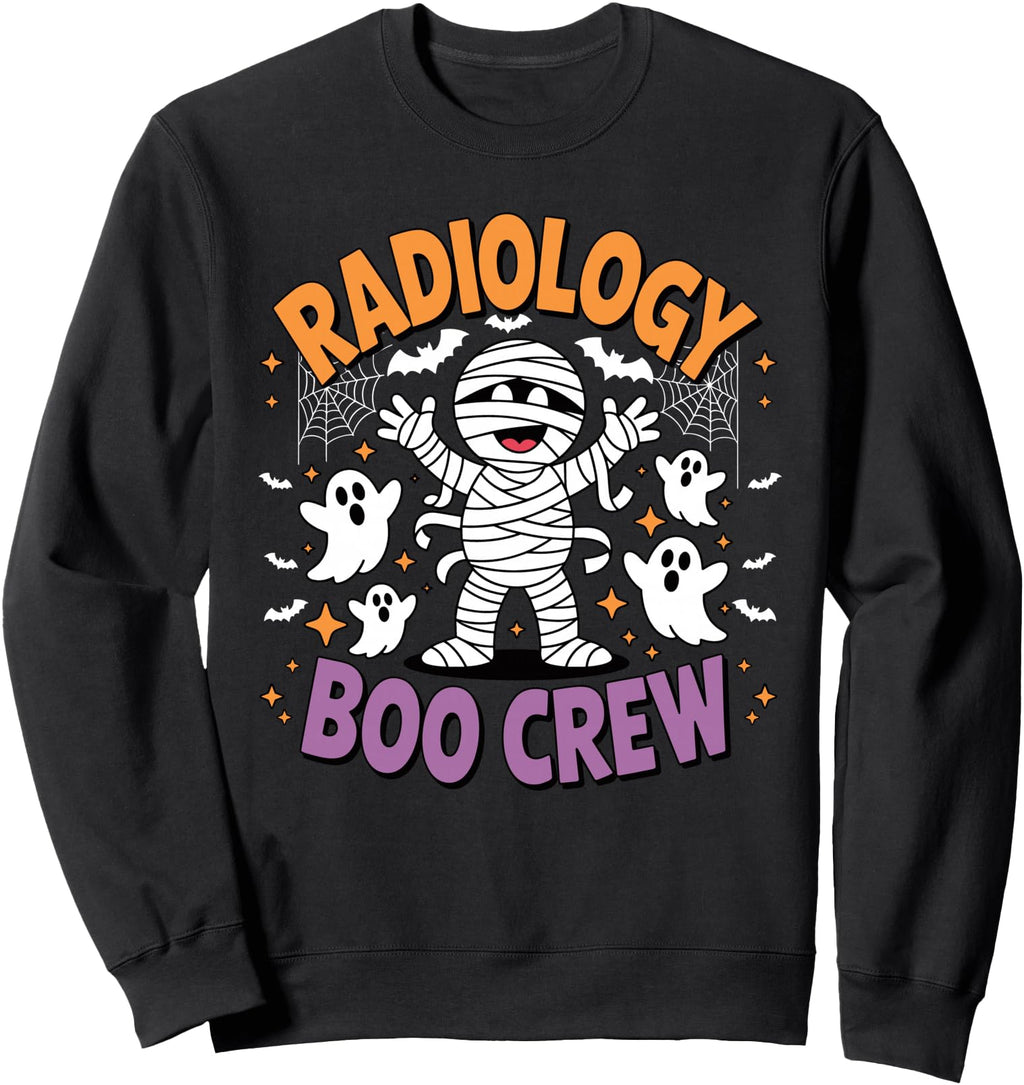 Original Radiology Boo Crew Mummy Ghost T-Shirt - Streetwear Style Unisex - T-Shirt, Sweatshirt, Hoodie