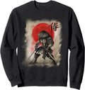 Authentic Samurai Warrior Japanese T-Shirt - Aesthetic Graphic for Adults - T-Shirt, Sweatshirt, Hoodie